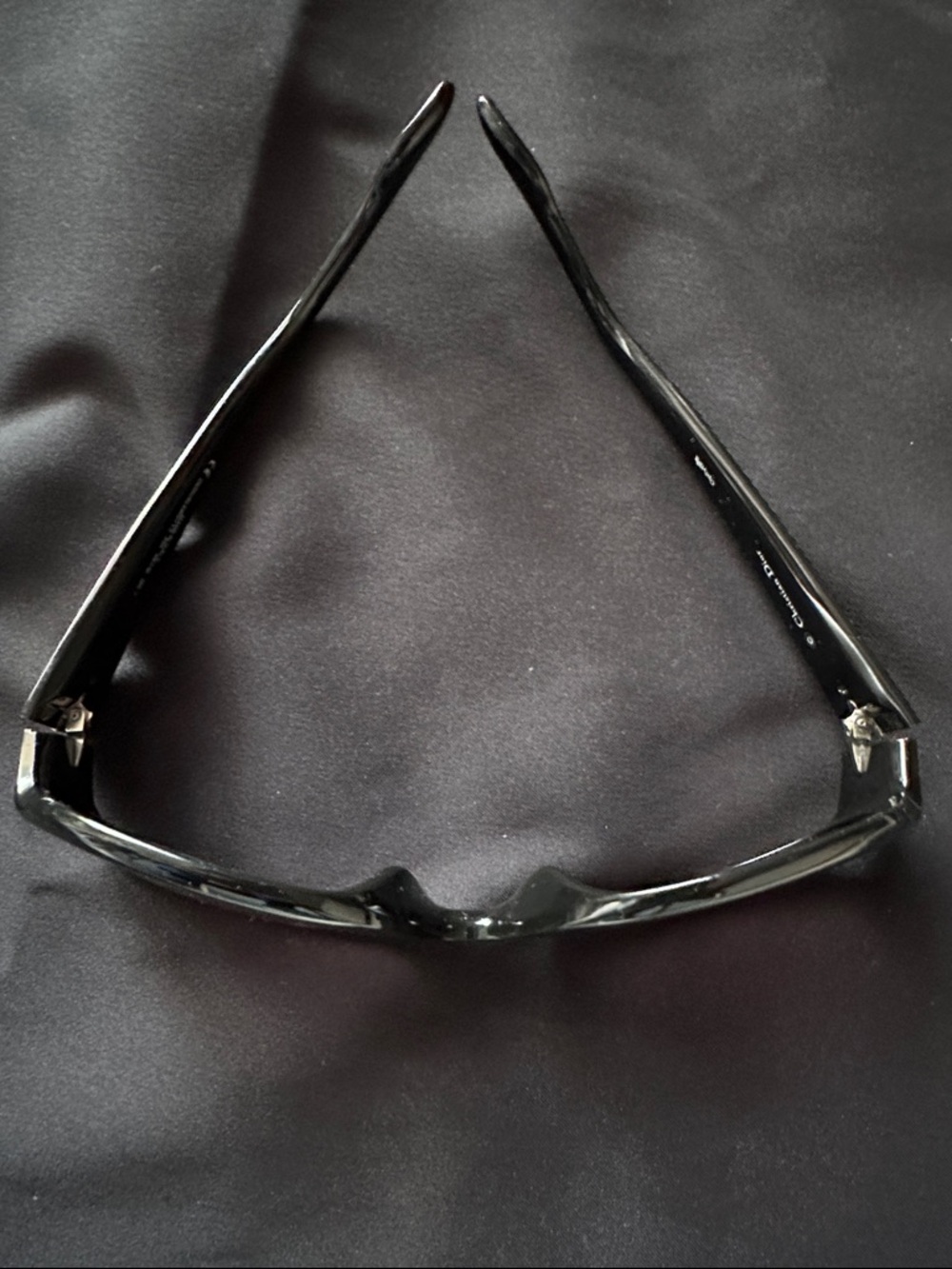 Dior EUC sunglasses. Black frame and lenses. Celebrity 2 line with case - Picture 5 of 8